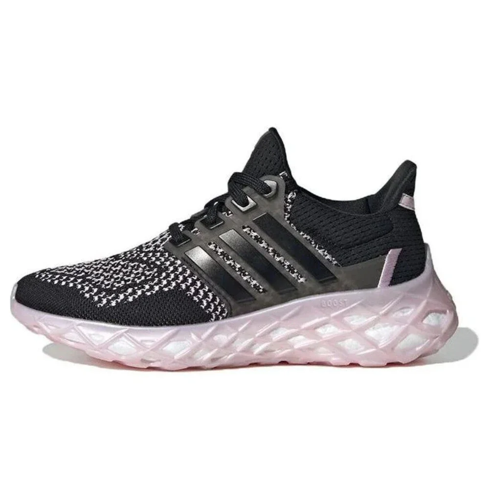Adidas UltraBoost Web DNA GZ4002 Girls 4.5 Black Pink Sportswear Shoes RHS9073